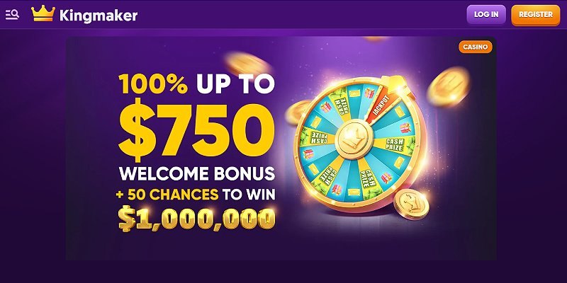 Kingmaker - a Canadian online casino we tested