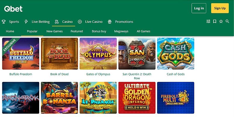 Qbet screenshot
