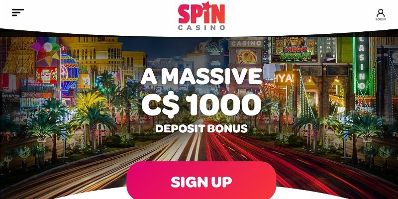 Spin Casino - a Canadian online casino we tested
