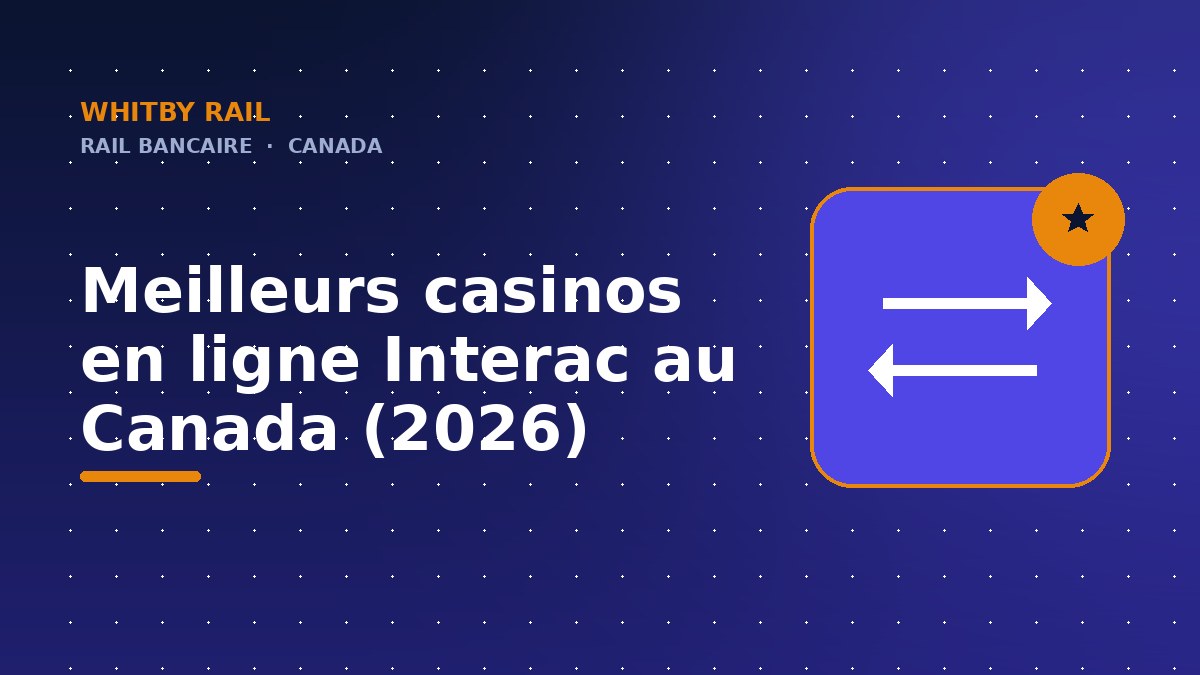 Meilleurs casinos en ligne Interac au Canada (2026)